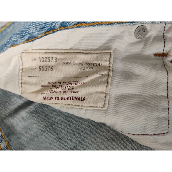 Hollister Jeans Women's REAL Boyfriend Slim Patch Distressed Handmade 32/29 READ - Picture 16 of 16